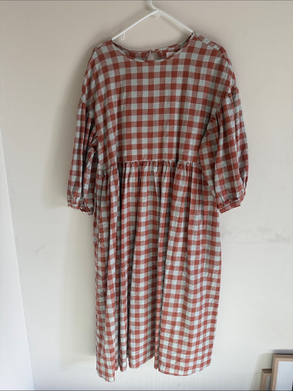 Tradlands Gingham Midi Dress